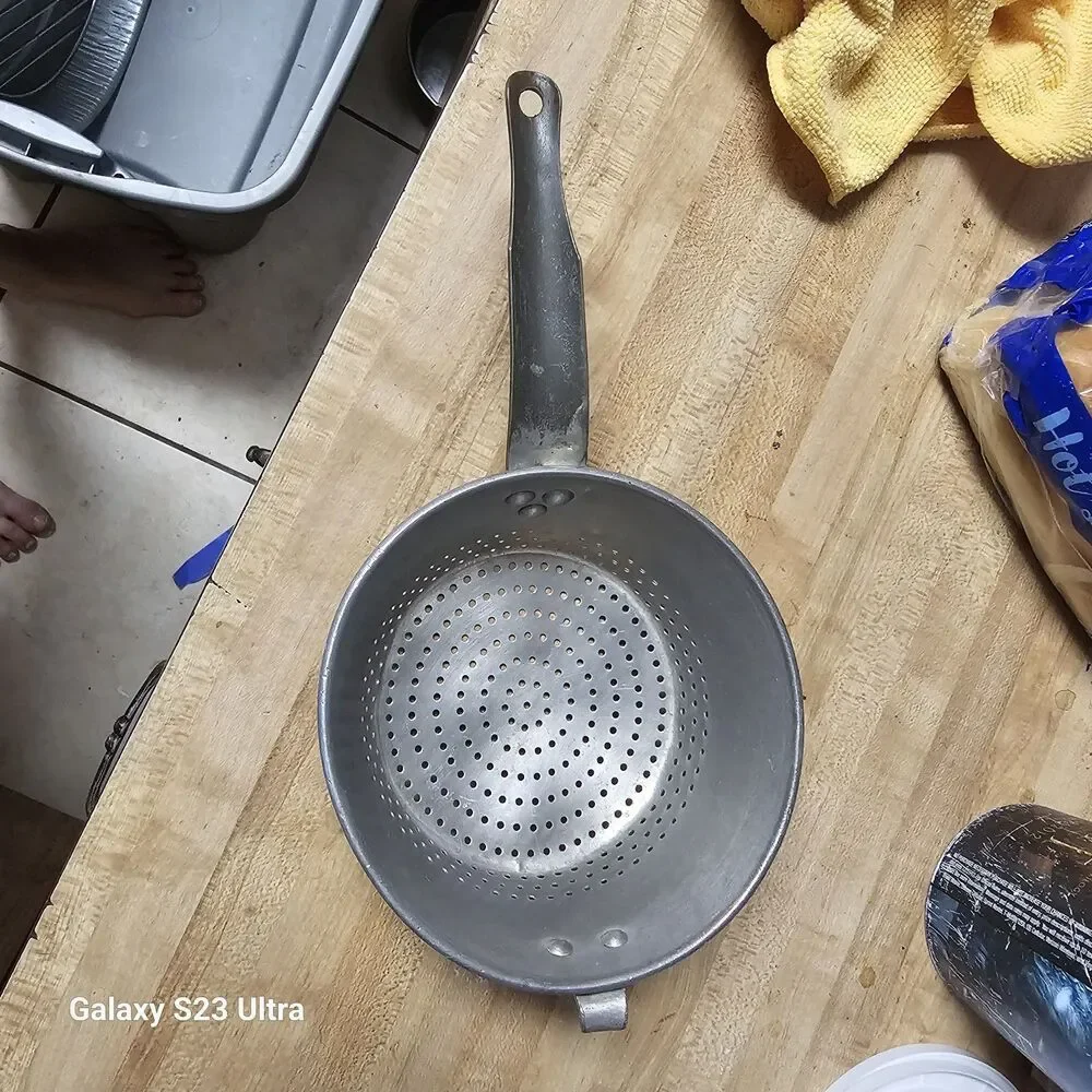 Vintage Mid-Century Ware-Ever TAC U Aluminum Co. Strainer No 933 With Handle
